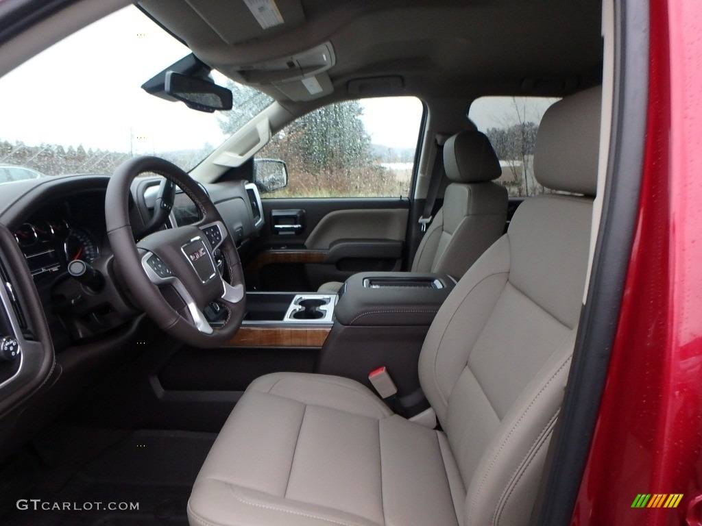 2018 Sierra 1500 SLT Crew Cab 4WD - Red Quartz Tintcoat / Cocoa/­Dune photo #10