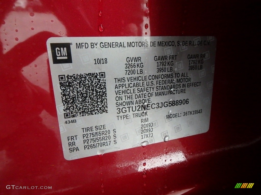 2018 Sierra 1500 SLT Crew Cab 4WD - Red Quartz Tintcoat / Cocoa/­Dune photo #16