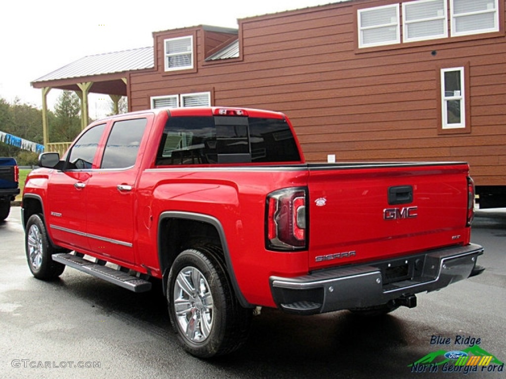 2017 Sierra 1500 SLT Crew Cab 4WD - Cardinal Red / Jet Black photo #3