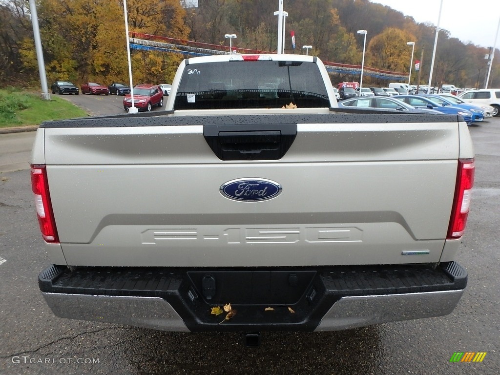 2018 F150 XLT SuperCab 4x4 - White Gold / Light Camel photo #3