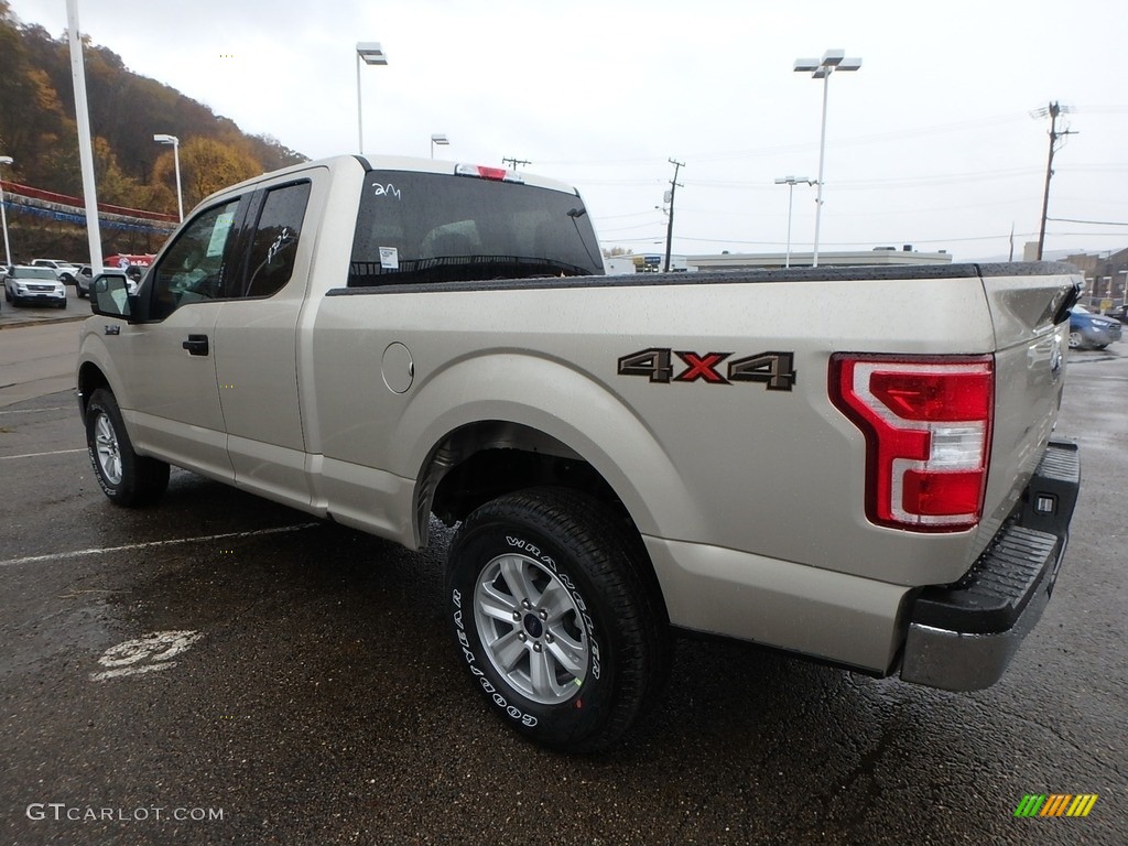 2018 F150 XLT SuperCab 4x4 - White Gold / Light Camel photo #4