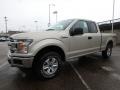 White Gold 2018 Ford F150 XLT SuperCab 4x4 Exterior