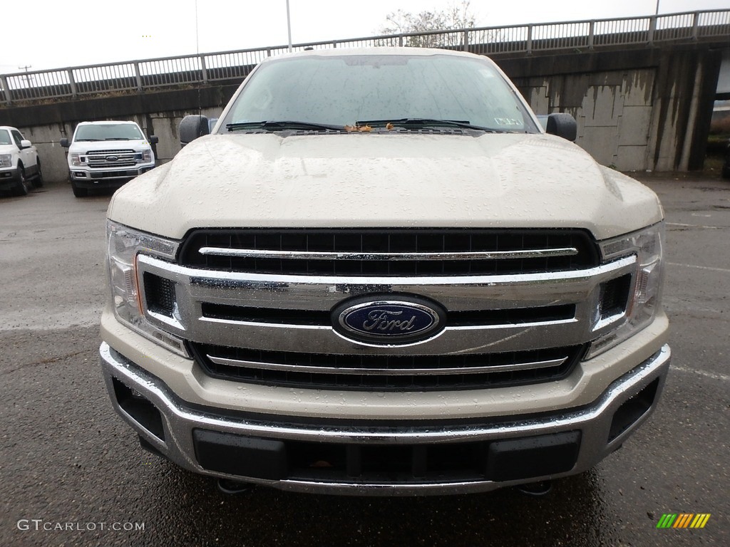 2018 F150 XLT SuperCab 4x4 - White Gold / Light Camel photo #7