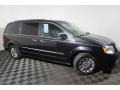 2015 Brilliant Black Crystal Pearl Chrysler Town & Country Touring-L  photo #6
