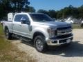 Ingot Silver - F250 Super Duty XLT Crew Cab 4x4 Photo No. 6