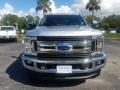 Ingot Silver - F250 Super Duty XLT Crew Cab 4x4 Photo No. 8