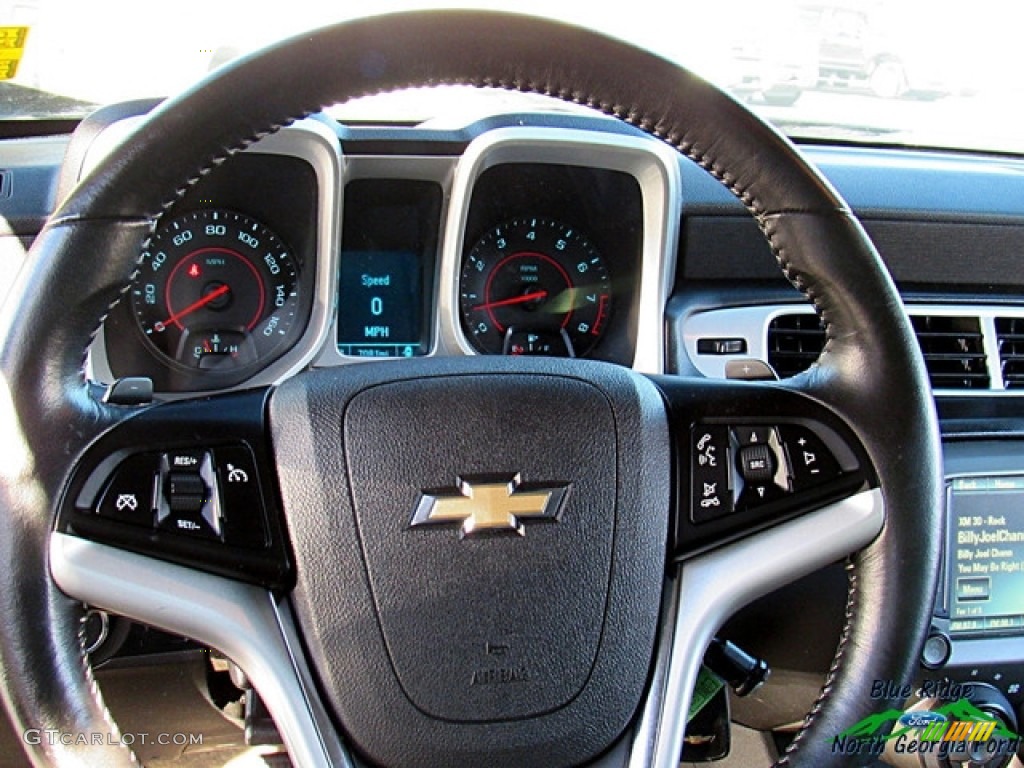 2014 Camaro LT Coupe - Black / Gray photo #15