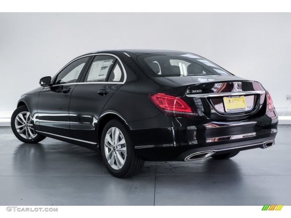 2019 C 300 Sedan - Black / Black photo #2