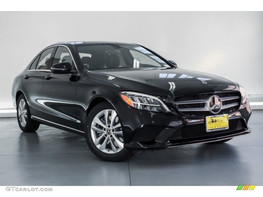 2019 C 300 Sedan - Black / Black photo #12