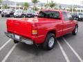 2002 Victory Red Chevrolet Silverado 1500 LS Extended Cab  photo #3