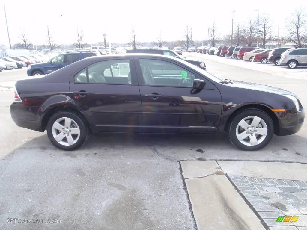 2007 Fusion SE - Dark Amethyst Metallic / Charcoal Black photo #6