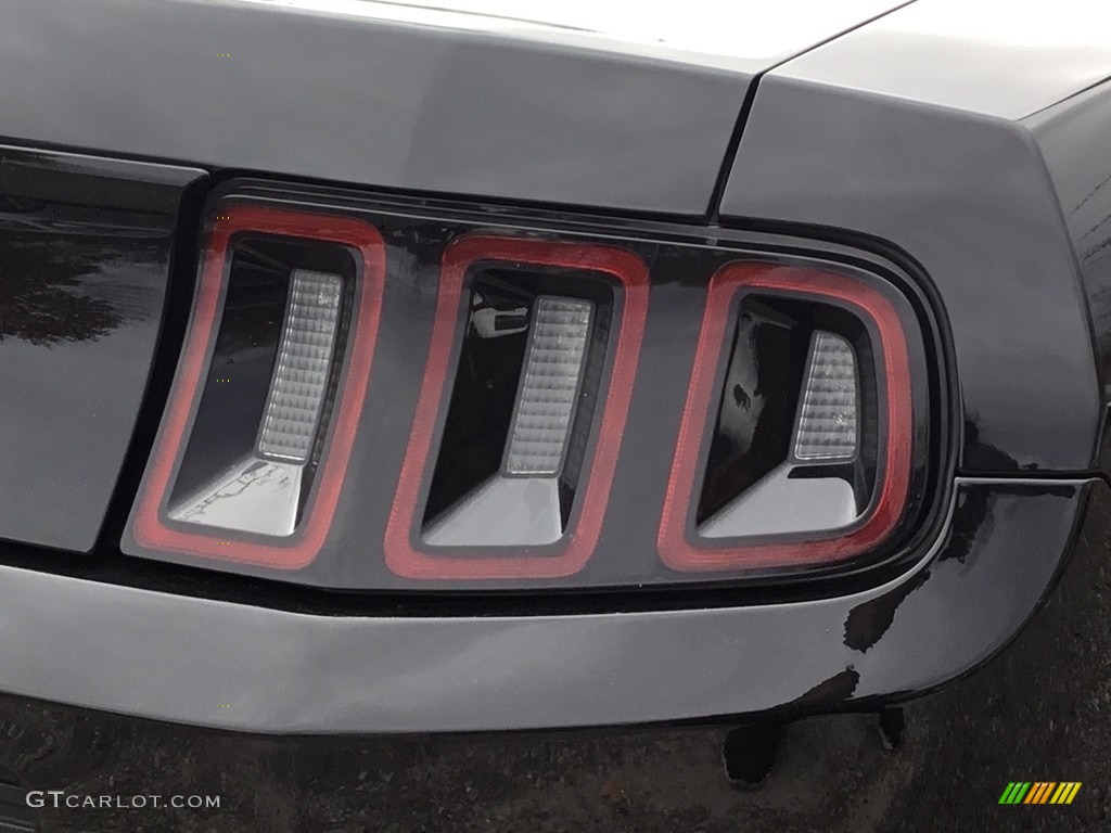 2014 Mustang V6 Premium Coupe - Black / Charcoal Black photo #20