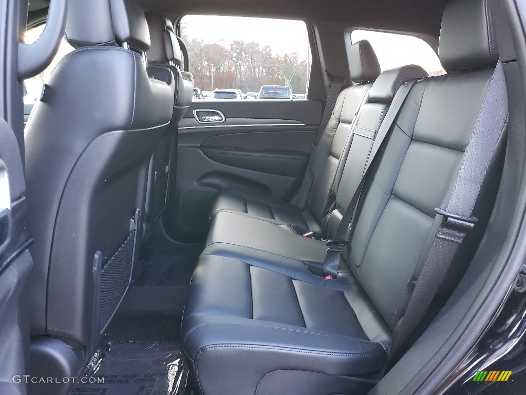 Black Interior 2019 Jeep Grand Cherokee Limited 4x4 Photo #130384289