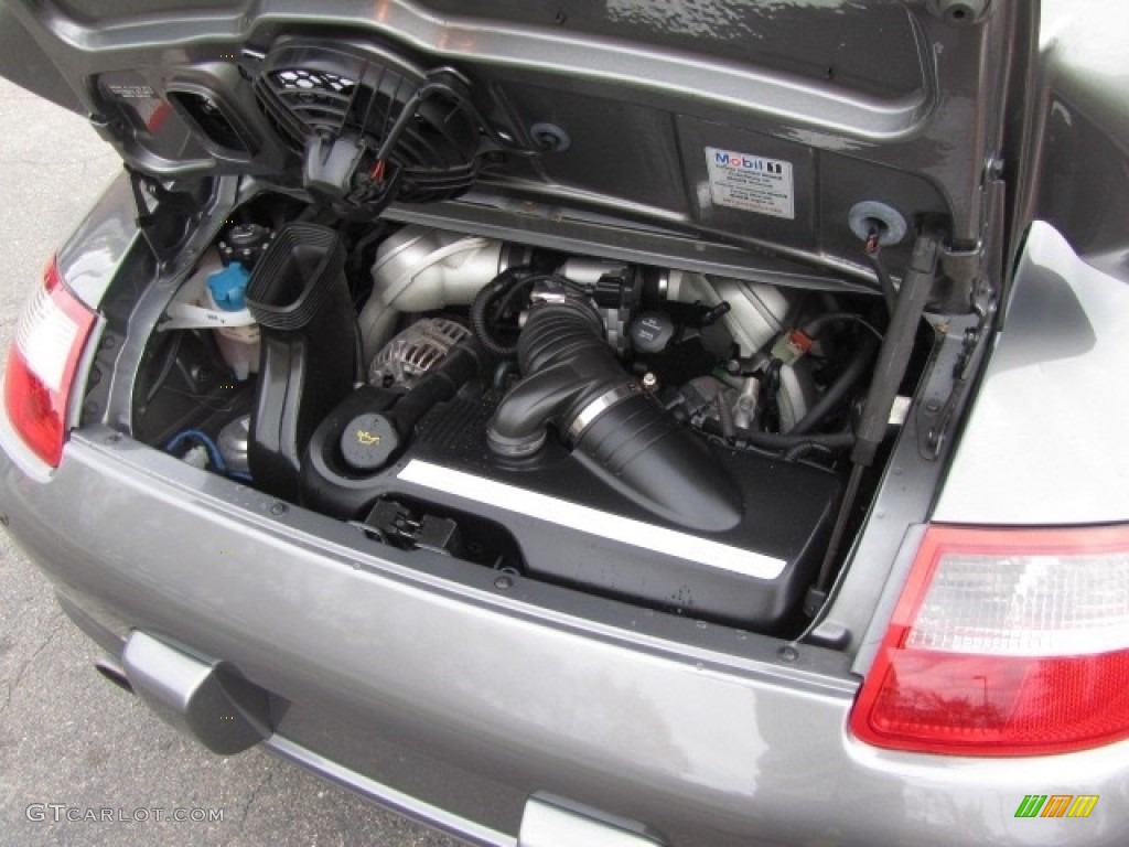 2008 911 Carrera S Coupe - Meteor Grey Metallic / Black photo #9