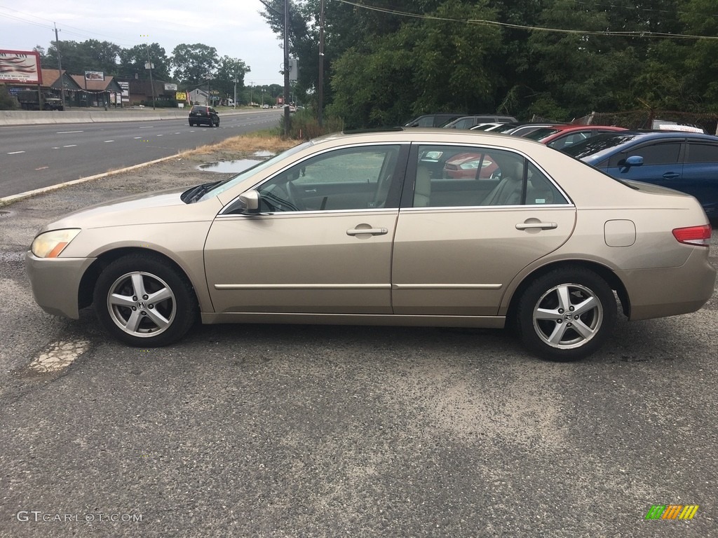 2003 Accord EX Sedan - Desert Mist Metallic / Ivory photo #2