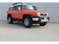 2014 Magma Orange Toyota FJ Cruiser 4WD  photo #2