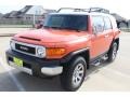 2014 Magma Orange Toyota FJ Cruiser 4WD  photo #4