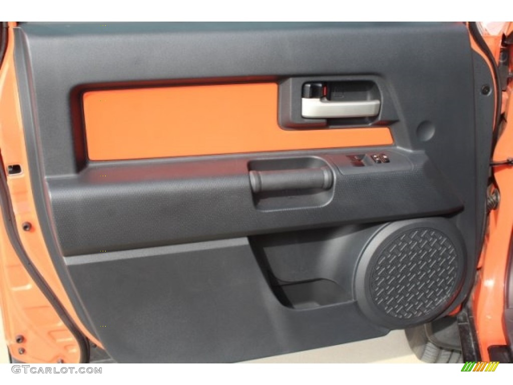 2014 FJ Cruiser 4WD - Magma Orange / Dark Charcoal photo #13