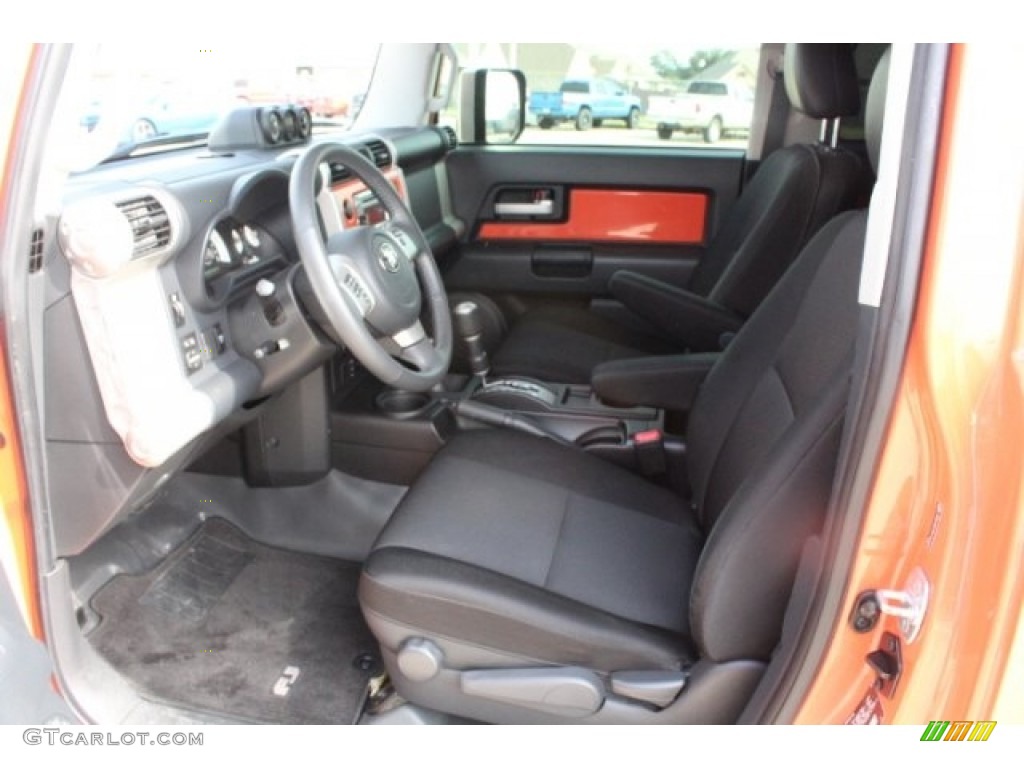 2014 FJ Cruiser 4WD - Magma Orange / Dark Charcoal photo #15