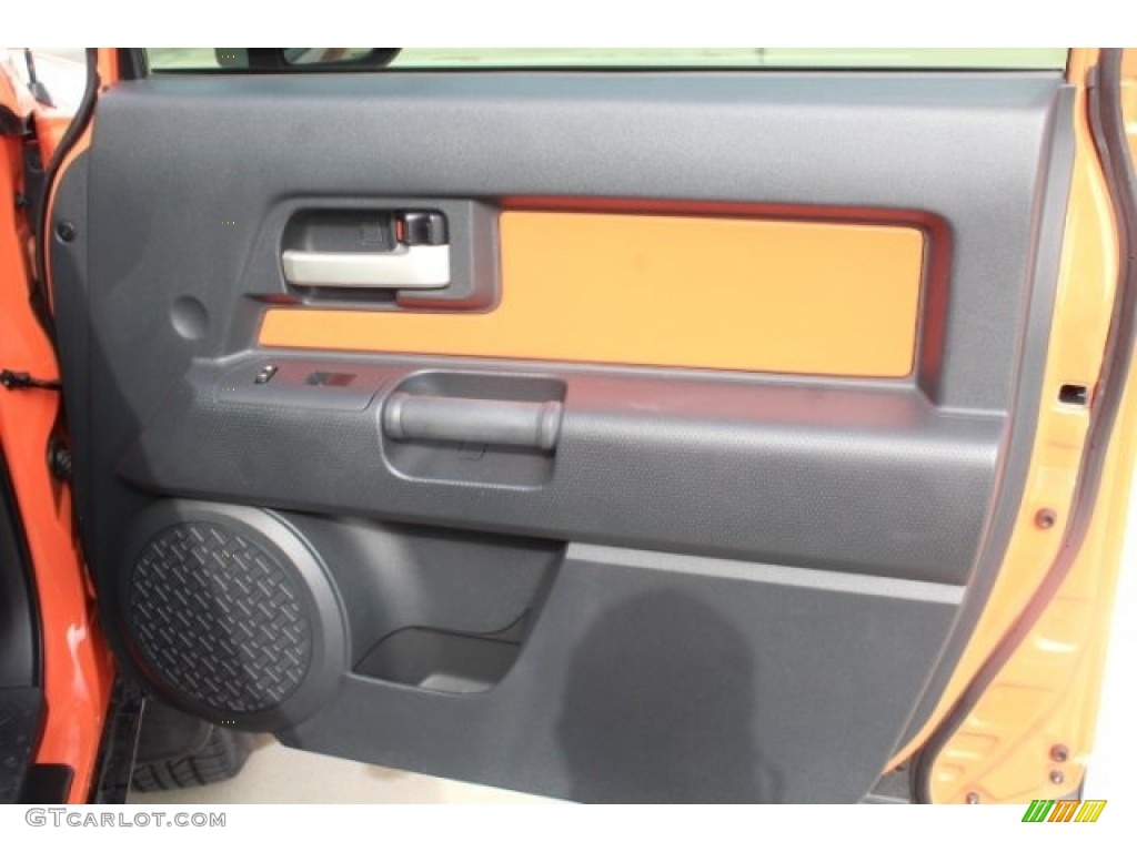2014 FJ Cruiser 4WD - Magma Orange / Dark Charcoal photo #32