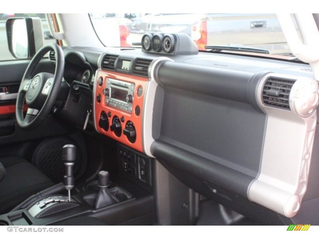 2014 FJ Cruiser 4WD - Magma Orange / Dark Charcoal photo #33