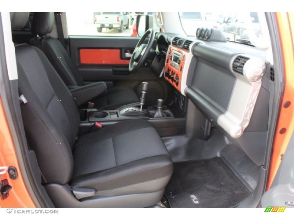 2014 FJ Cruiser 4WD - Magma Orange / Dark Charcoal photo #34