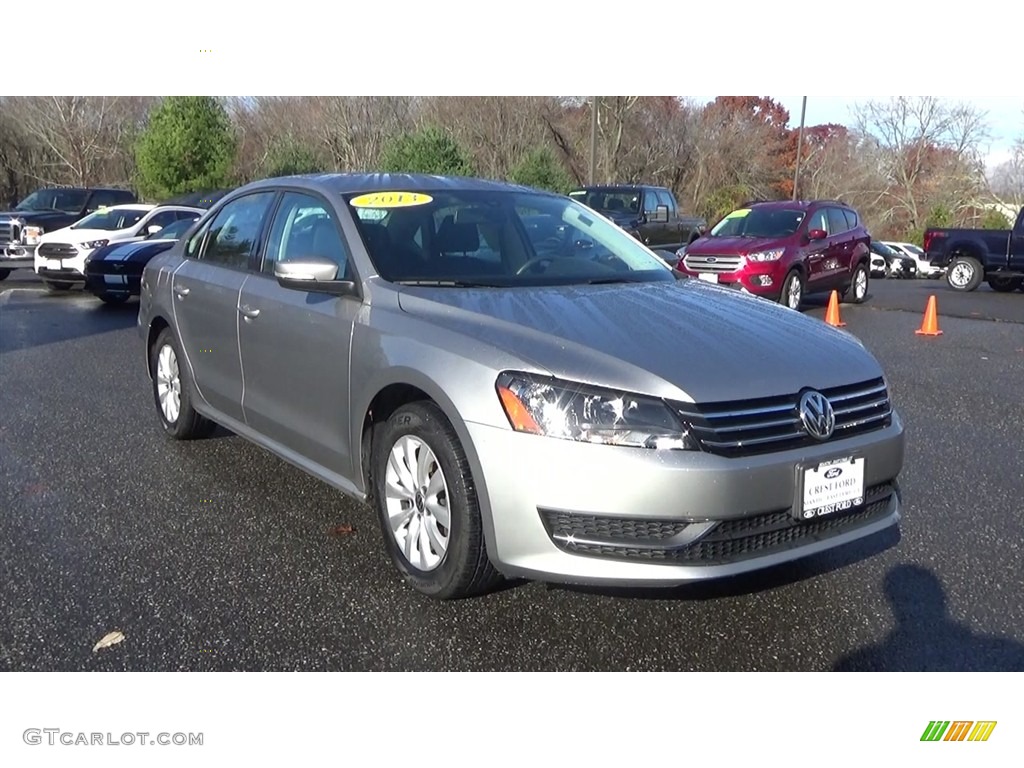 2013 Passat 2.5L S - Platinum Gray Metallic / Titan Black photo #1