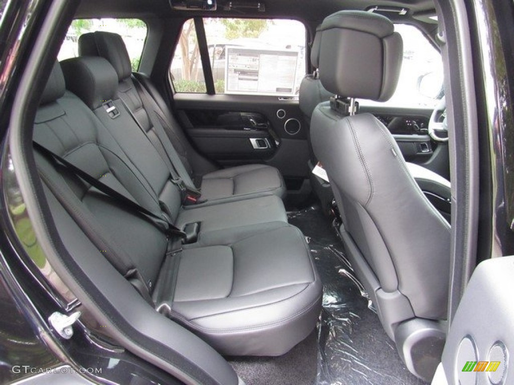 2019 Land Rover Range Rover Supercharged Rear Seat Photo #130387871