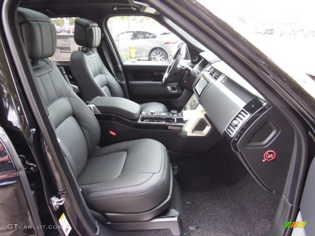 2019 Range Rover Supercharged - Santorini Black Metallic / Ebony/Ebony photo #19