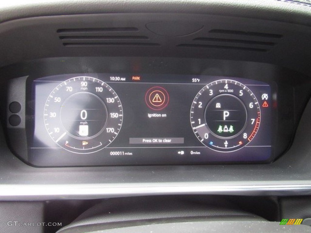 2019 Land Rover Range Rover Supercharged Gauges Photo #130388033