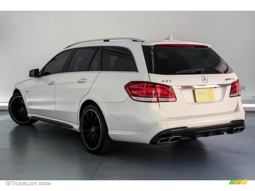 2015 E 63 AMG S 4Matic Wagon - designo Magno Cashmere White / designo Amaretto photo #10