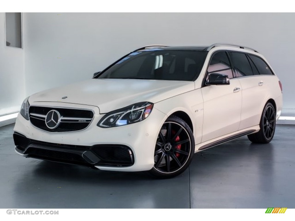designo Magno Cashmere White 2015 Mercedes-Benz E 63 AMG S 4Matic Wagon Exterior Photo #130388543