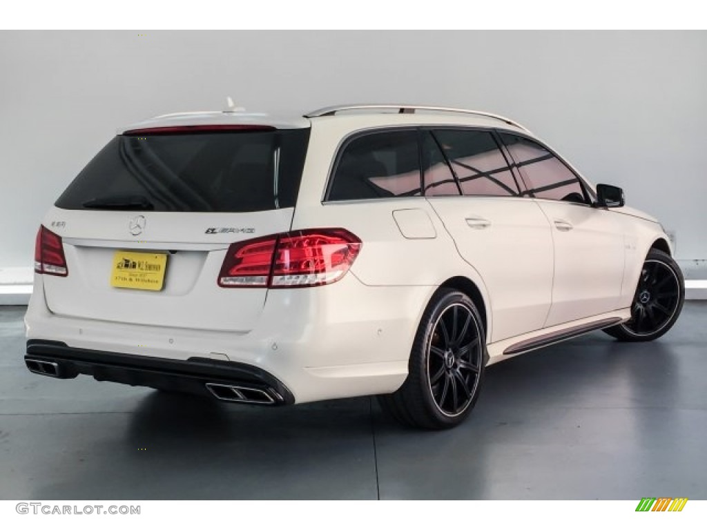 2015 E 63 AMG S 4Matic Wagon - designo Magno Cashmere White / designo Amaretto photo #16