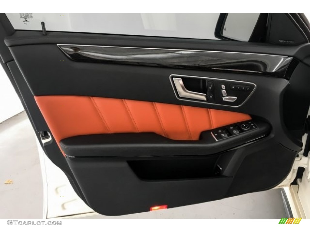 2015 Mercedes-Benz E 63 AMG S 4Matic Wagon designo Amaretto Door Panel Photo #130388804