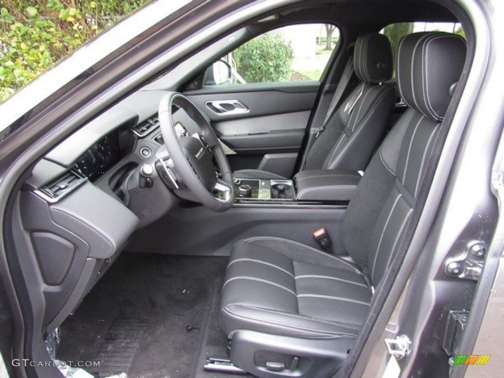 Ebony Interior 2019 Land Rover Range Rover Velar R-Dynamic SE Photo #130389455