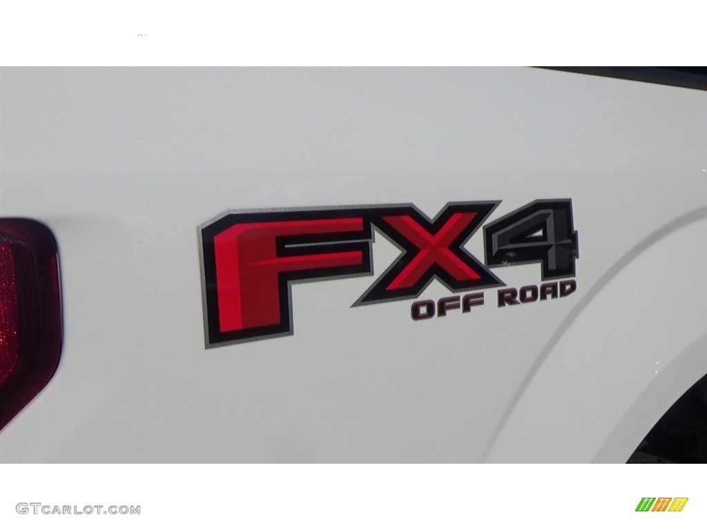 2018 F150 STX SuperCab 4x4 - Oxford White / Earth Gray photo #9