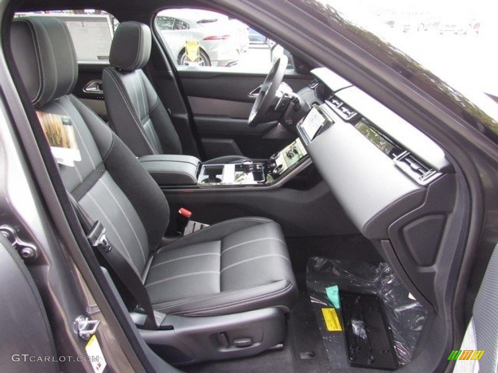 Ebony Interior 2019 Land Rover Range Rover Velar R-Dynamic SE Photo #130389746