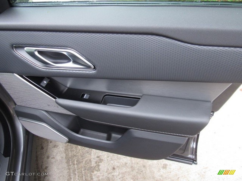 2019 Land Rover Range Rover Velar R-Dynamic SE Ebony Door Panel Photo #130389762