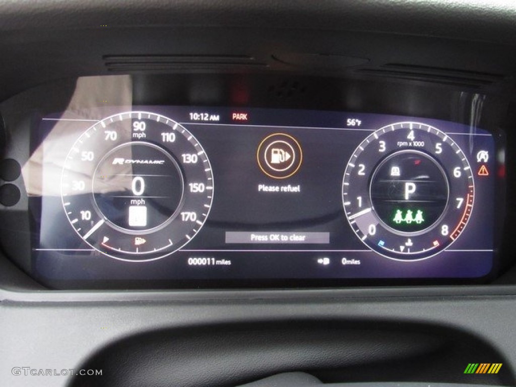 2019 Land Rover Range Rover Velar R-Dynamic SE Gauges Photo #130389912