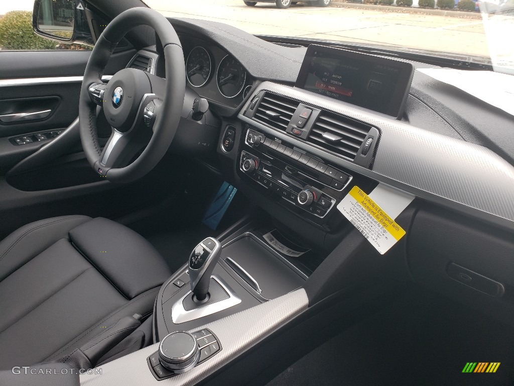 2019 BMW 4 Series 430i xDrive Gran Coupe Black Dashboard Photo #130390829