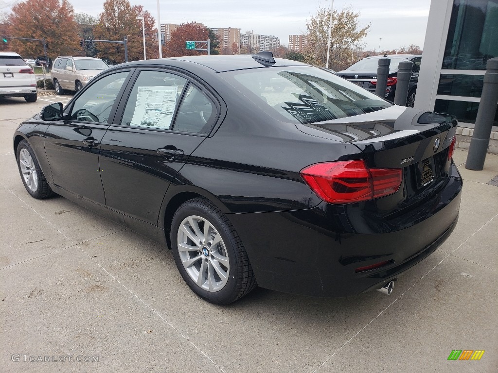 2018 3 Series 320i xDrive Sedan - Jet Black / Black photo #2