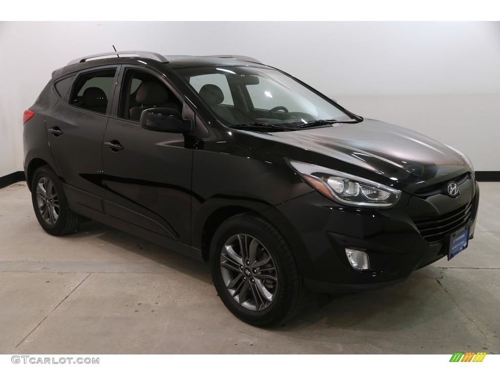 2015 Tucson SE AWD - Ash Black / Beige photo #1