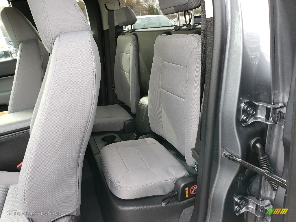 Jet Black/Dark Ash Interior 2019 Chevrolet Colorado WT Extended Cab 4x4 Photo #130396388