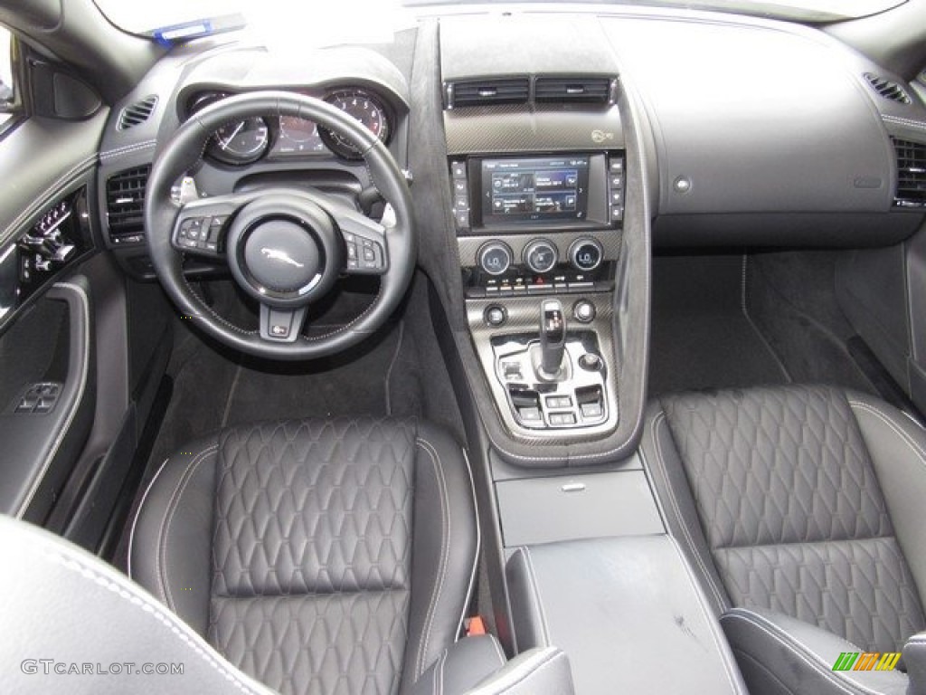 2017 Jaguar F-TYPE SVR AWD Convertible Front Seat Photo #130396930