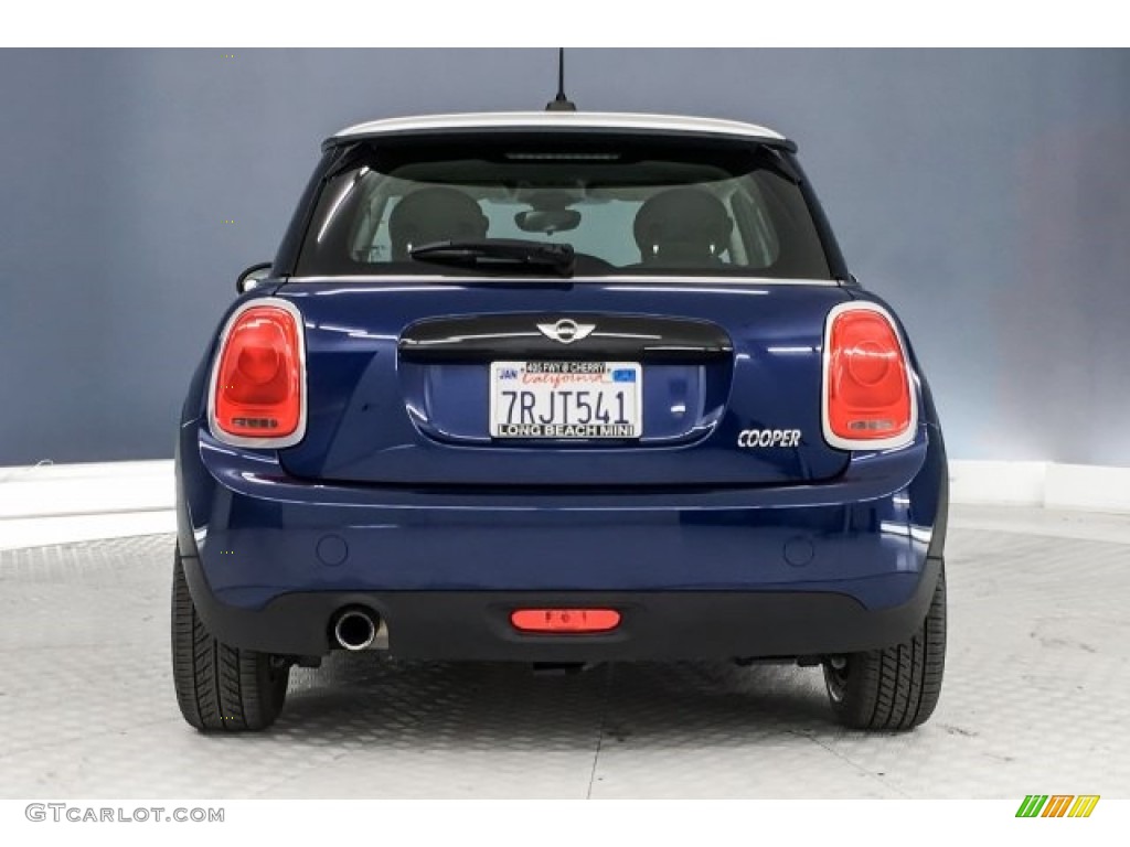 2016 Hardtop Cooper 2 Door - Deep Blue Metallic / Carbon Black photo #3