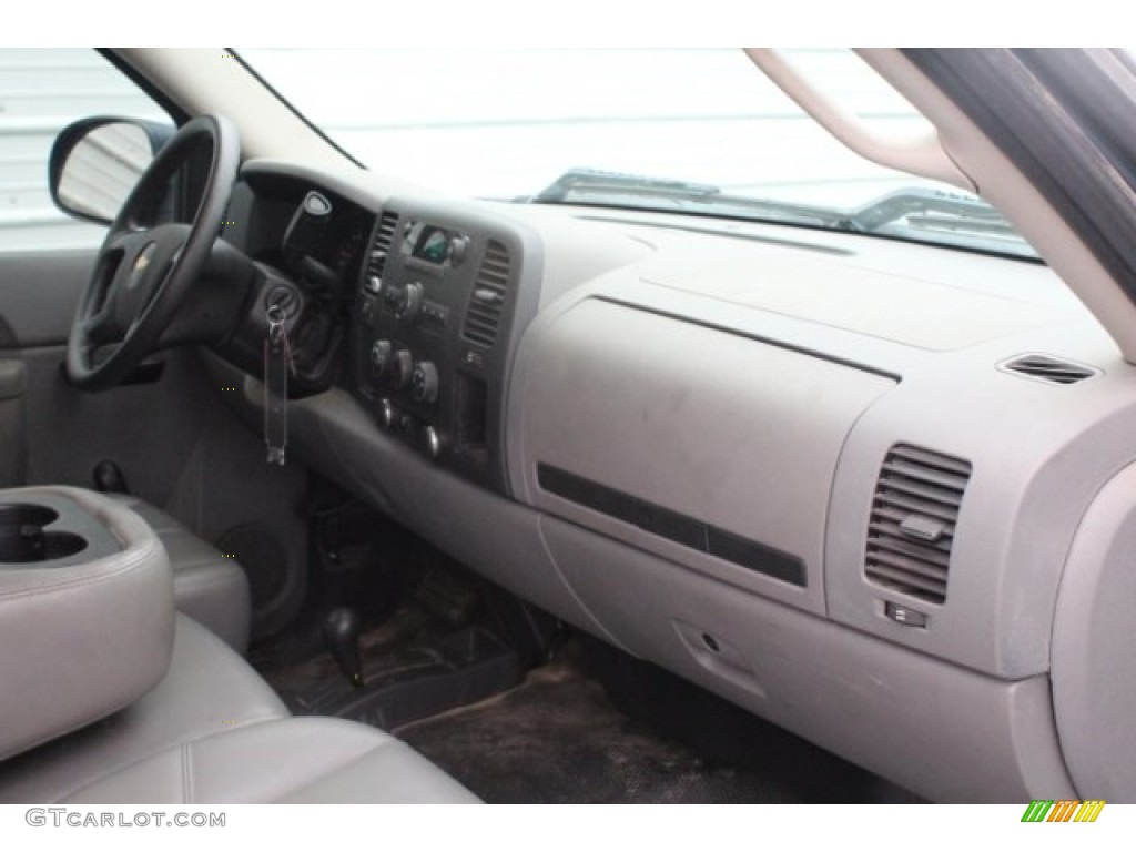 2012 Silverado 1500 Work Truck Regular Cab 4x4 - Blue Granite Metallic / Dark Titanium photo #22