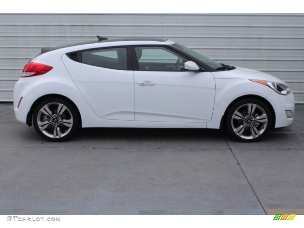 2017 Veloster Value Edition - Century White / Black photo #12