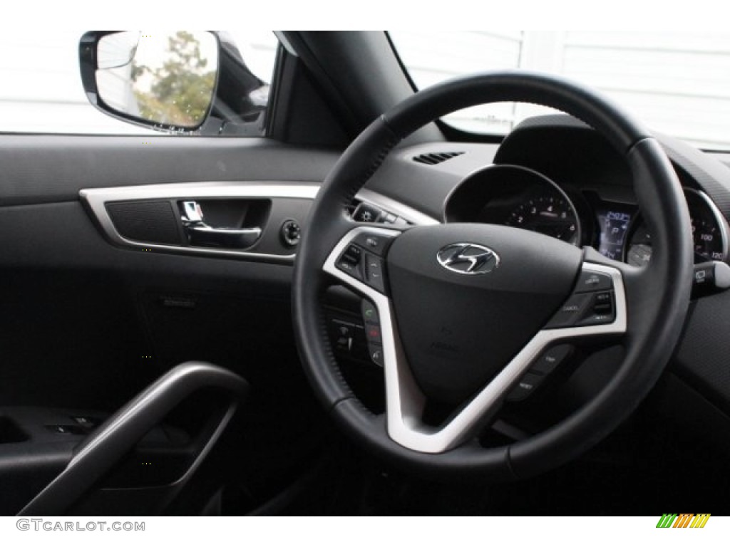2017 Veloster Value Edition - Century White / Black photo #32