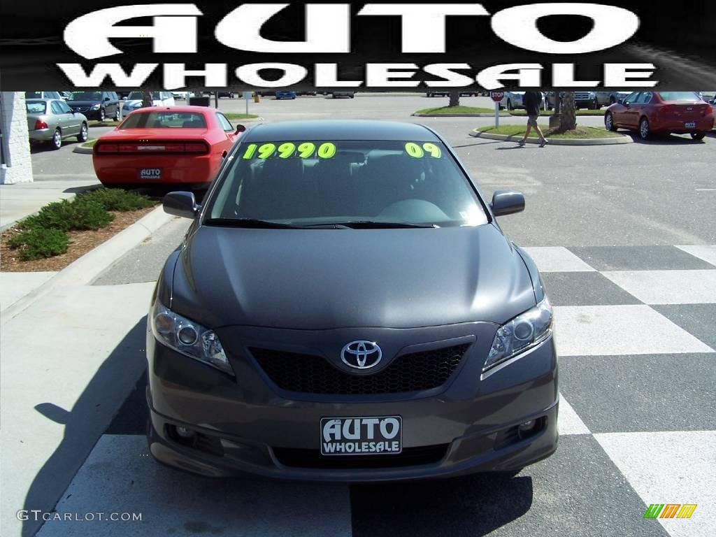 2009 Camry SE - Magnetic Gray Metallic / Ash photo #2