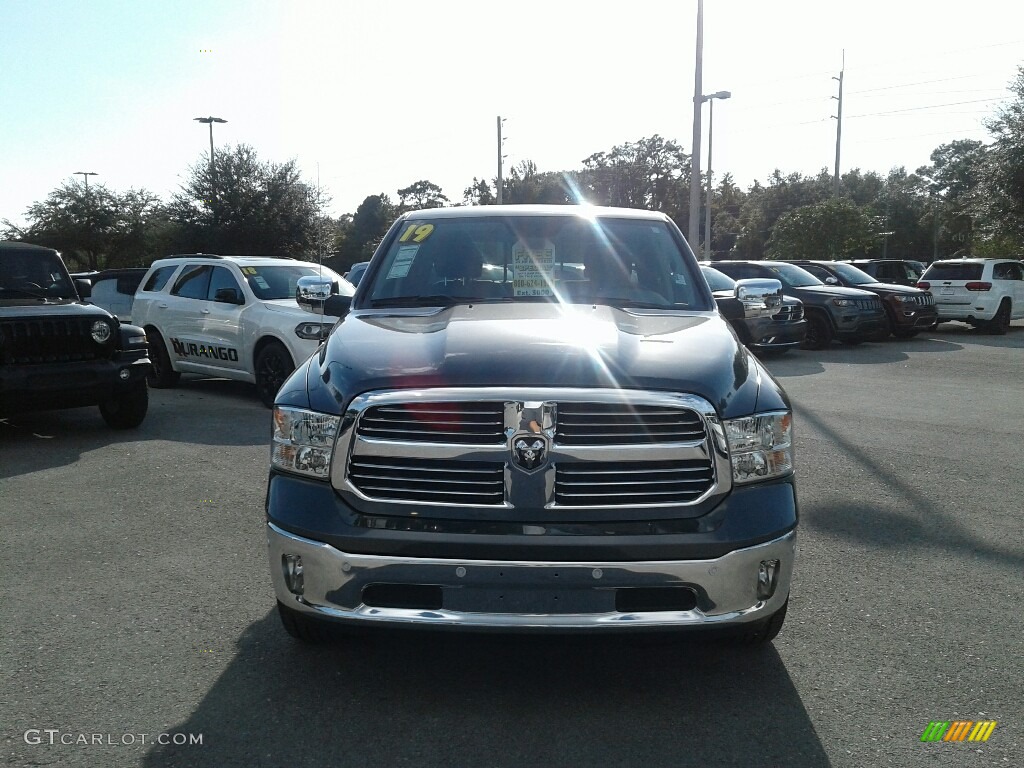 2019 1500 Classic Big Horn Crew Cab - Granite Crystal Metallic / Black/Diesel Gray photo #8